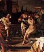 Artemisia gentileschi Bathsheba oil painting artist
